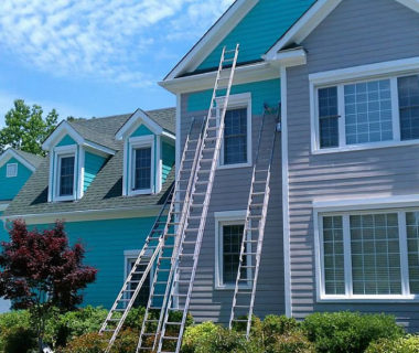 house-painting Exterior painting of a house